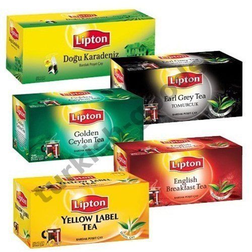 Thé Lipton (Assortiment de saveurs) – Boîte de sachets