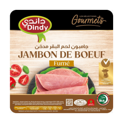 Jambon de Bœuf Fumé DINDY – 80 g